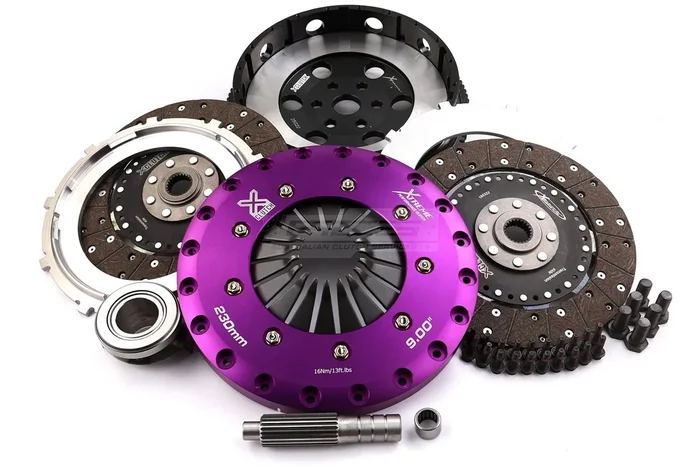 MAZDA 3 (BK) 2.3 DiSi Turbo MPS (BK3P) – 230mm Organic Twin Plate Clutch Kit Incl Flywheel 1200Nm
