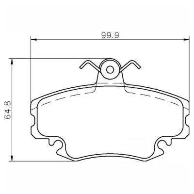 Mintex Racing Brake Pads MDB1214-M1144 For Citroen & Peugeot