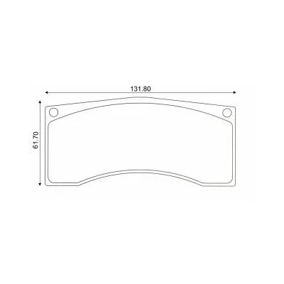 Mintex Racing Brake Pads MDB1697-M1144 For Alcon & Brembo Calipers (Inc Impreza P1)