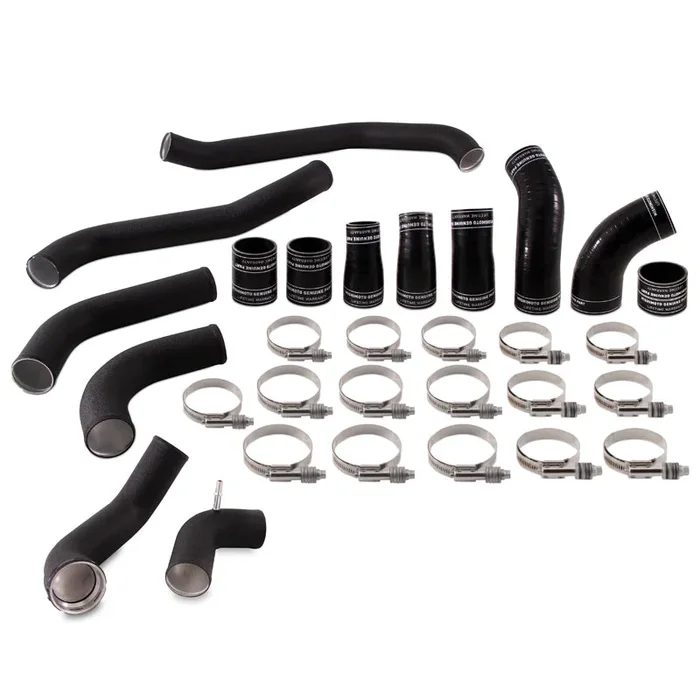 Mishimoto 2017+ Ford F150 3.5L EcoBoost Intercooler Pipe Kit – Wrinkle Black