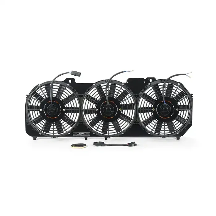 Mishimoto 89-01 Jeep Cherokee XJ 4.0L Performance Aluminum Fan Shroud w/ Controller – Black