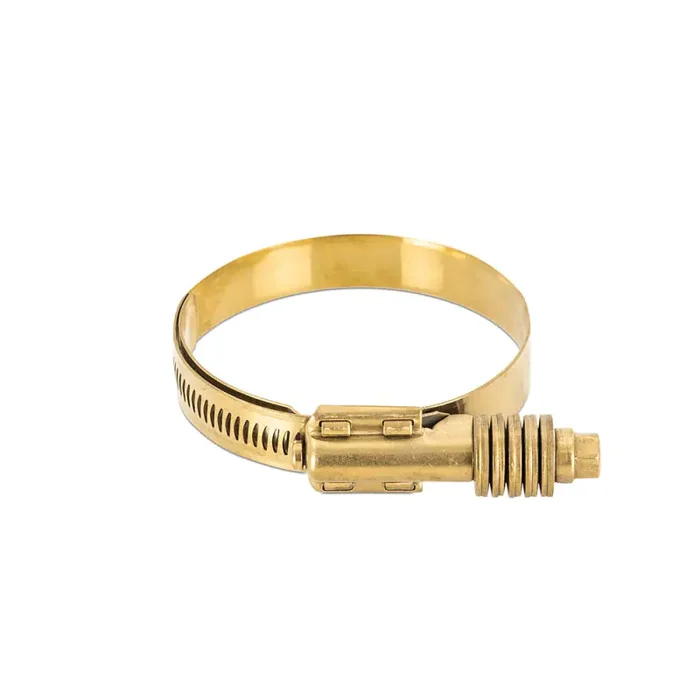 Mishimoto Constant Tension Worm Gear Clamp 2.76in.-3.62in. (70mm-92mm) – Gold