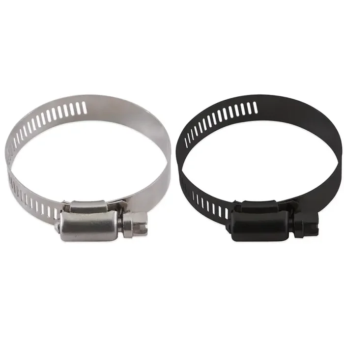 Mishimoto High-Torque Worm Gear Clamp 0.71in.-0.1.26in. (18mm-32mm) – Pack of 10 (Black)