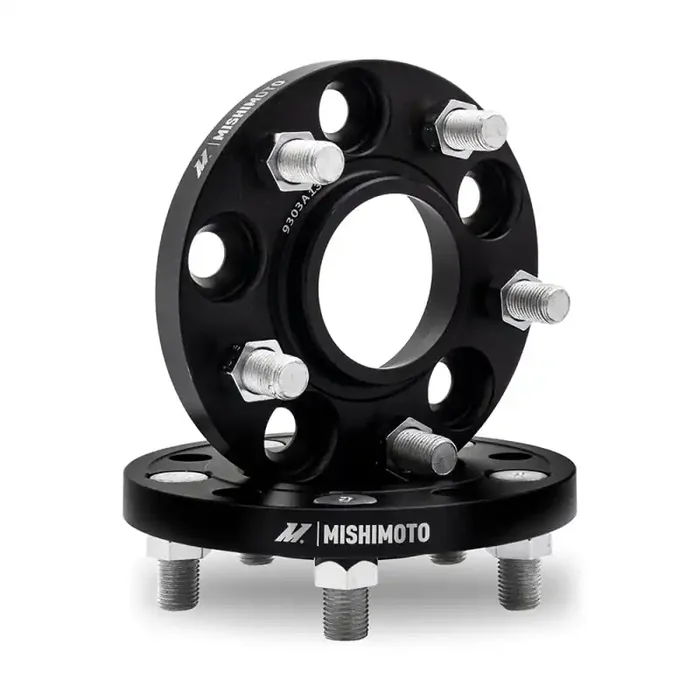 Mishimoto Wheel Spacers – 5×114.3 – 60.1 – 20 – M12 – Black