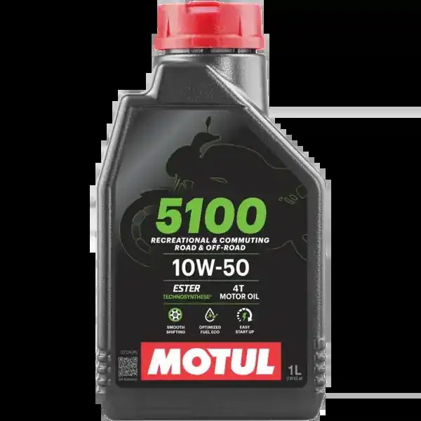 Motul (104074) 5100 10W-50 4T Motor Oil 1 Liter