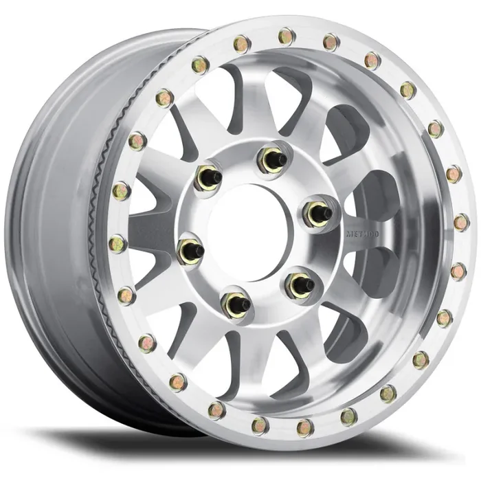 MR101 Beadlock MACHINED – RAW 17X9 6X135 -12mm