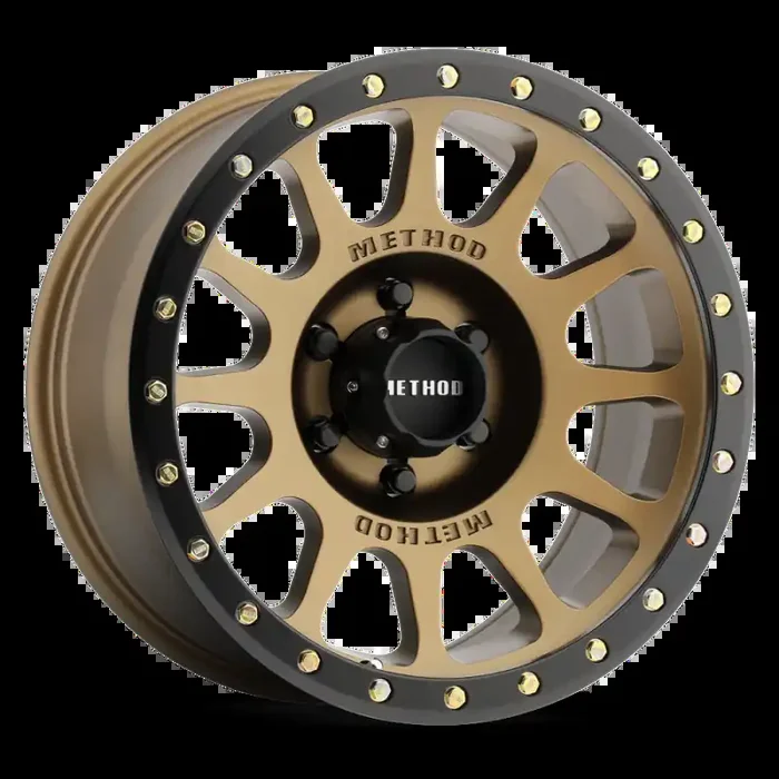 MR305 NV METHOD BRONZE – MATTE BLACK LIP 17X8.5 6X135 25mm