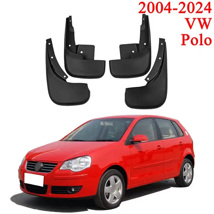Mud Flaps for VW Polo 2004-2024 – 4PCS Splash Guards Mudguards Accessories