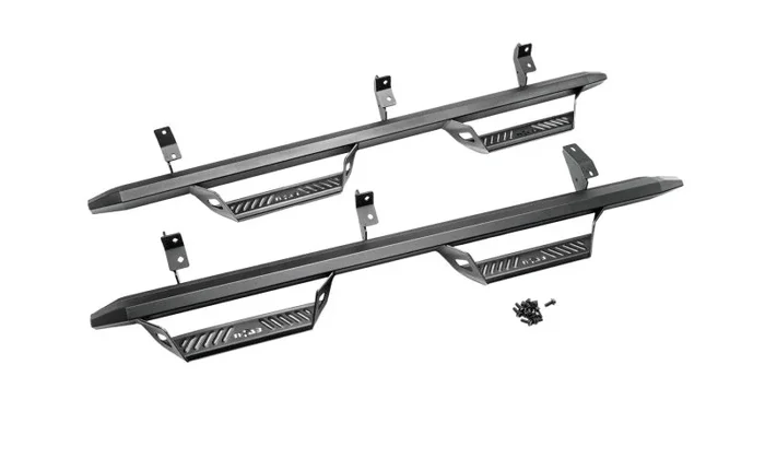 N-Fab 21-22 Ford Bronco 2 Door Predator PRO Step System – Wheel 2 Wheel – Tex. Black
