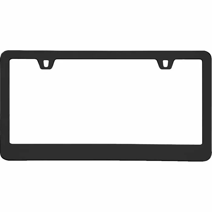 Neo Classic License Plate Frame, Black