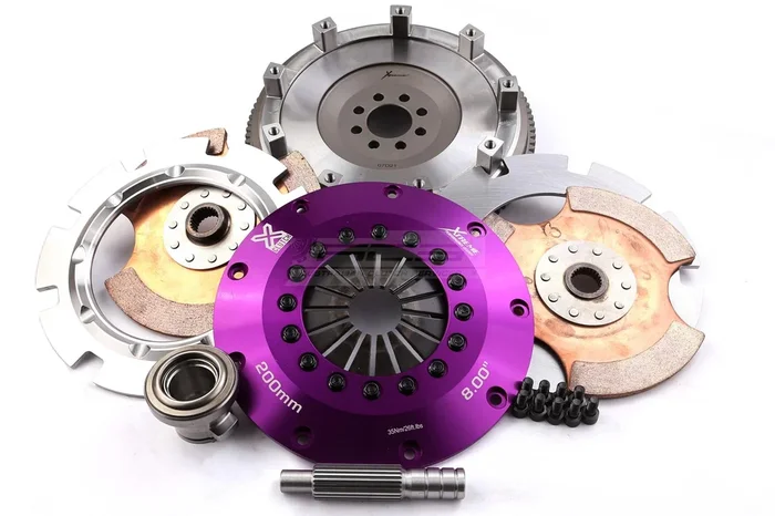 NISSAN 180SX coupe (S13) 2.0 – 200mm Rigid Ceramic Twin Plate Clutch Kit Incl Flywheel 1200Nm