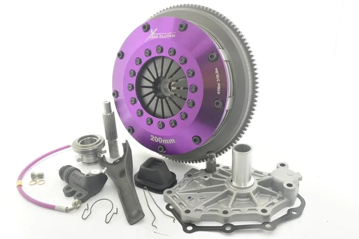 NISSAN SKYLINE (R34) 2.5 Xtreme Performance – 200mm Sprung Ceramic Twin Plate Clutch Kit Incl Flywheel 1200Nm