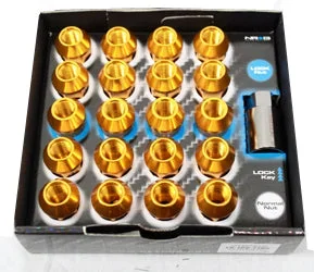 NRG 100 Series Open Ended Lug Nuts : Rose Gold (LN-110-21RG) – Universal