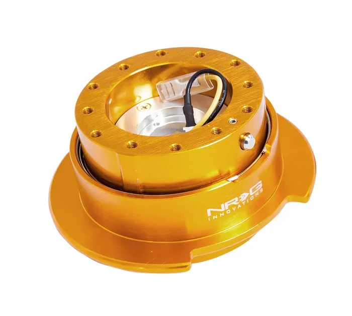 NRG Generation 2.5 Quick Release Steering Wheel Adaptor : Rose Gold Body / Rose Gold Ring (SRK-250RG) – Universal