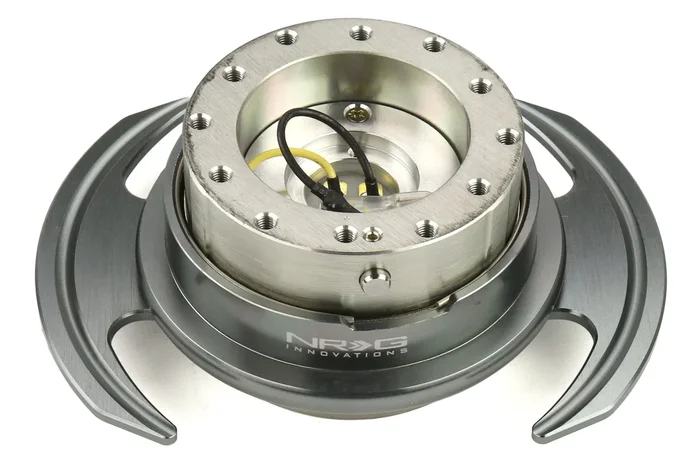 NRG Generation 3 Quick Release Steering Wheel Adaptor : Gunmetal Body / Gunmetal Ring (SRK-650GM) – Universal