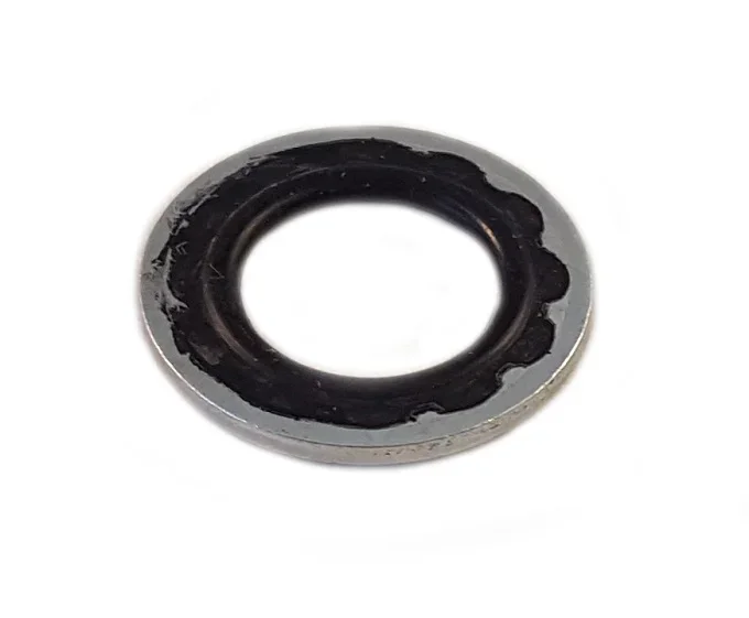 O-ring sealed alu washer AN8