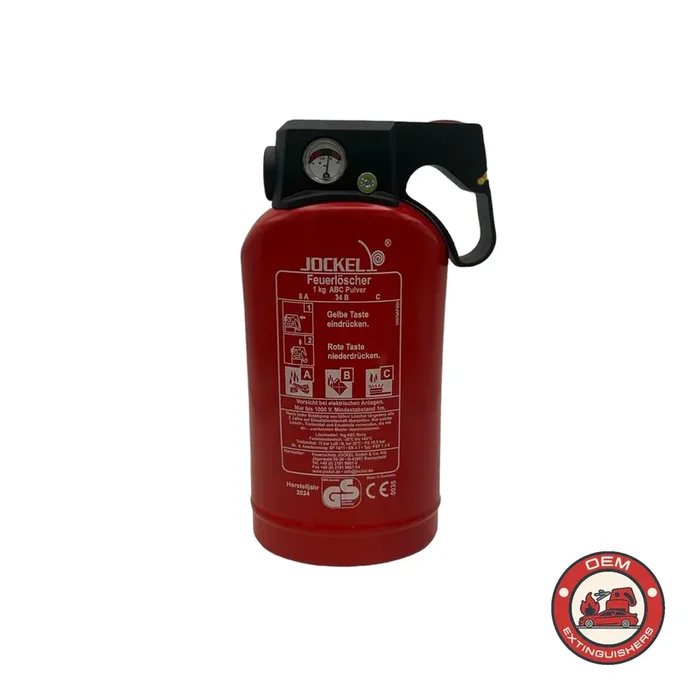 OEMExtinguishers – Jockel Bare Branded Fire Extinguisher – 1Kg