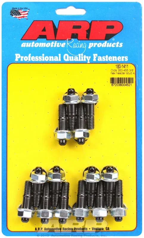 Oldsmobile 350-455 3/8″” hex header stud kit”
