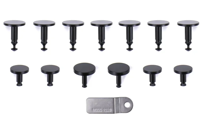 OLM Anodized Engine Bay Fastener Set – Black – 2015-2021 Subaru WRX / STI