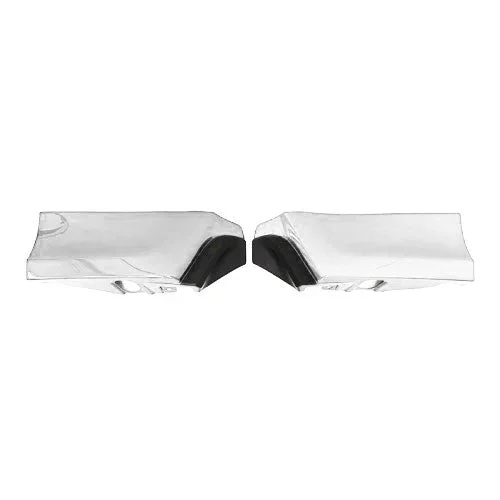 OLM Paint Matched JDM Style Rear Splash Guards – Crystal White Pearl – 2015-2021 Subaru WRX / STI