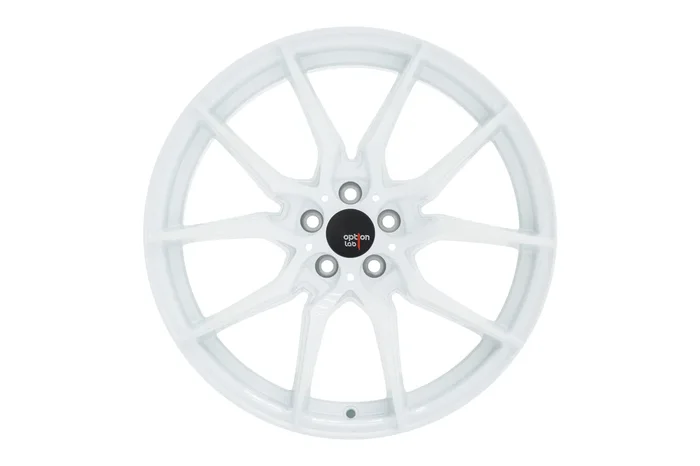 Option Lab R716 Onyx White 18×8.5 +35 5×114.3 (Single Wheel) – 2015-2024 Subaru WRX / 2015-2021 STI / 2019-2024 Forester