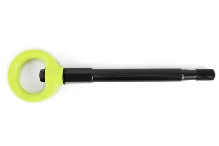 PERRIN 08-14 Subaru WRX & STI / 08-11 Impreza / 05-09 Legacy Tow Hook Kit (Front) – Neon Yellow