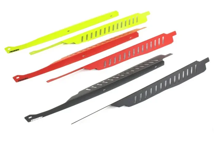 PERRIN 08-14 Subaru WRX/STI / 08-11 Impreza Fender Shroud Set – Neon Yellow
