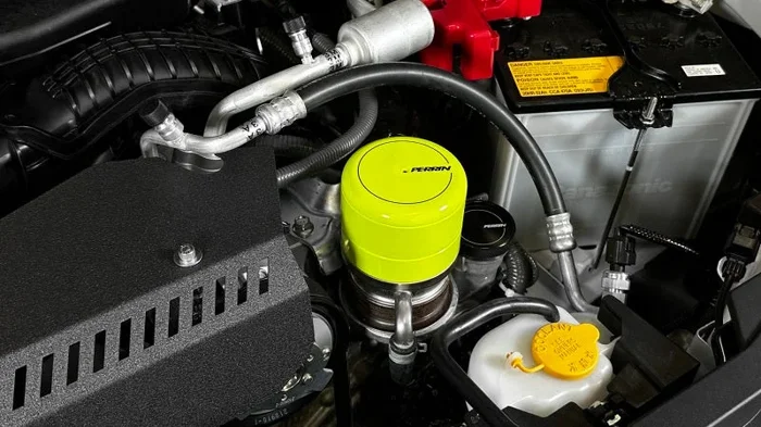 PERRIN 15-25 Subaru WRX & 13-25 BRZ/FR-S/86/GR86 Oil Filter Cover – Neon Yellow