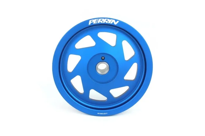 PERRIN 19-21 Subaru WRX / 16-18 Forester / 15-19 Legacy Lightweight Crank Pulley – Blue