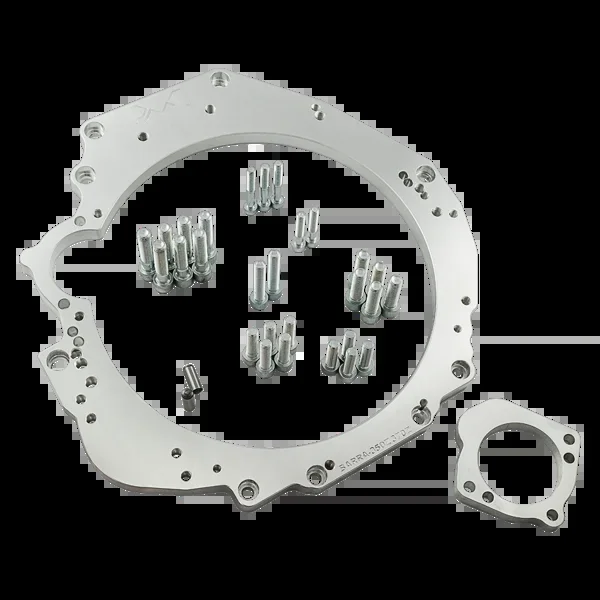 PMC Adapter plate Ford Barra – Nissan 350Z Z33 370Z Z34