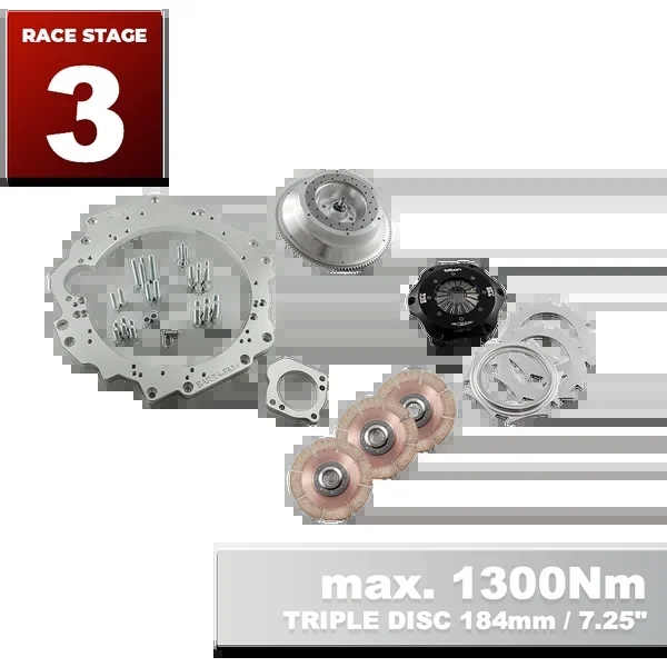 PMC RACE STAGE 3 Ford Barra – BMW M57N HGU HGK / N54 – 184mm / 7.25″ (P)