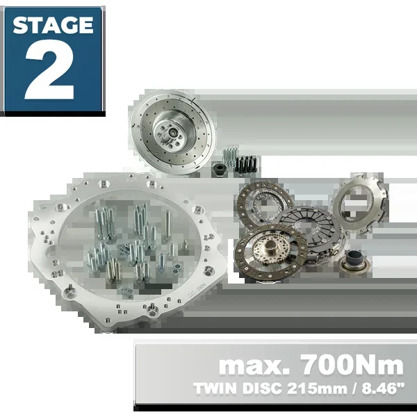PMC STAGE 2 Toyota JZ 1JZ 2JZ – BMW E60 M57N2 6-speed HGD JGA – 228mm / 8.98″