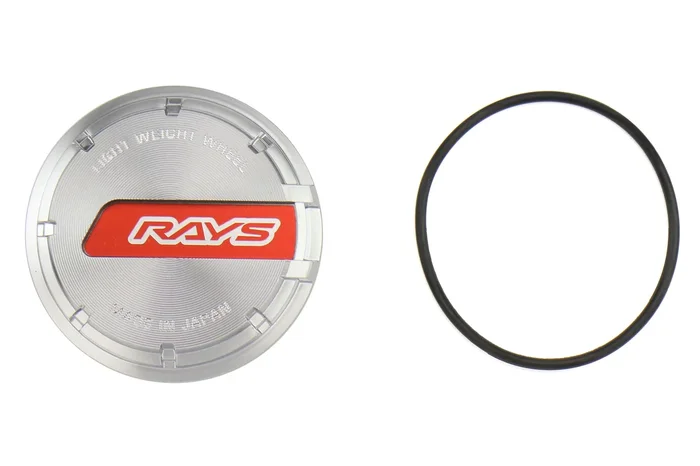 Rays Gram Lights 57CR / 57DR GL Center Cap (Red / Silver) – Universal