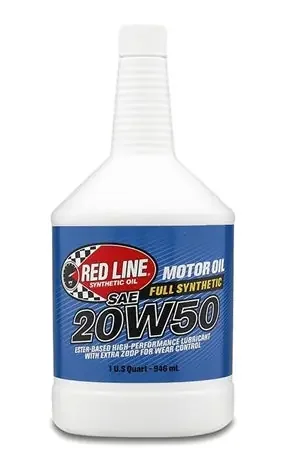 Red Line 20W50 Full Synthetic Motor Oil – 1 Qt