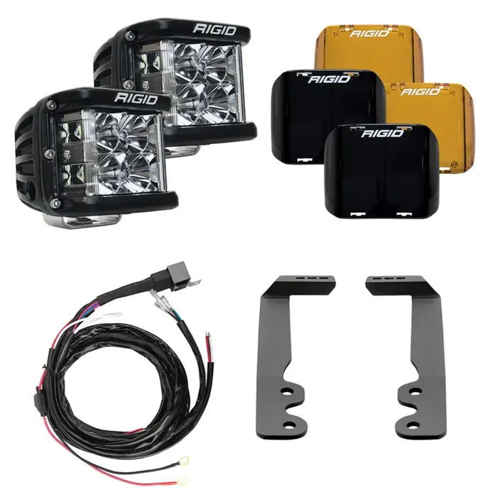 Rigid Industries 2022+Toyota Tundra D-SS Series A-Pillar Lighting Kit – 46808