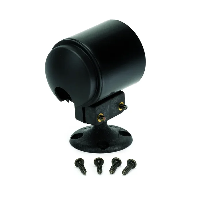 Roll Pod, Pedestal, Fits 2-1/16″ Gauge, Black
