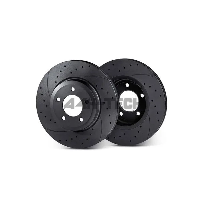Rotinger Graphite Line drilled / grooved performance brake discs front 282mm (Honda Accord 03-05 4drs/tourer)