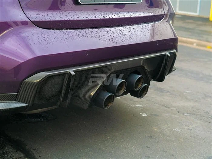 RW Carbon – Performance Carbon Fiber Exhaust Cover – BMW G8X M3/M4