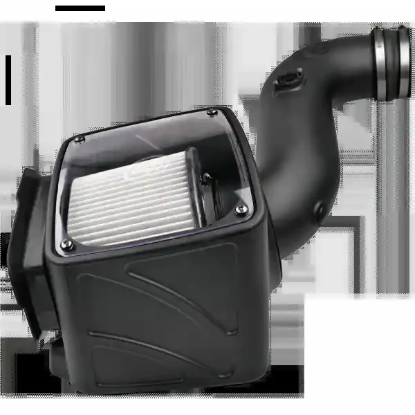 S&B Cold Air Intake For 06-07 Chevrolet Silverado GMC Sierra V8-6.6L LLY-LBZ Duramax Dry Extendable White – 75-5080D