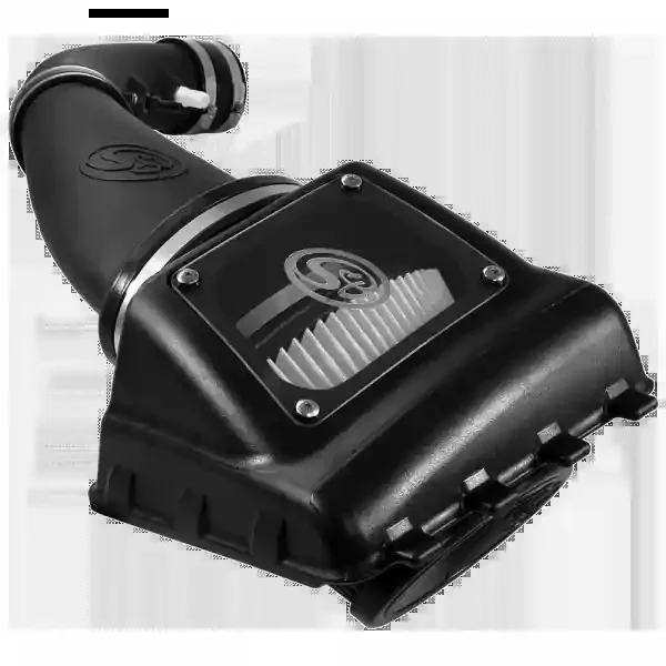 S&B Cold Air Intake For 11-16 Ford F250, F350 V8-6.2L Dry Dry Extendable White – 75-5108D