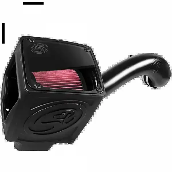 S&B Cold Air Intake For 16-19 Silverado/Sierra 2500, 3500 6.0L Cotton Cleanable Red – 75-5110