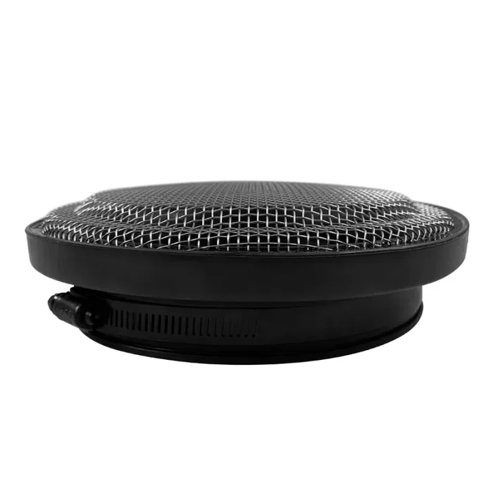 S&B Turbo Screen Guard With Velocity Stack – 3 Inch (Black) – 77-3024