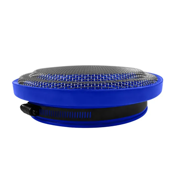 S&B Turbo Screen Guard With Velocity Stack – 4.50 Inch (Blue) – 77-3022