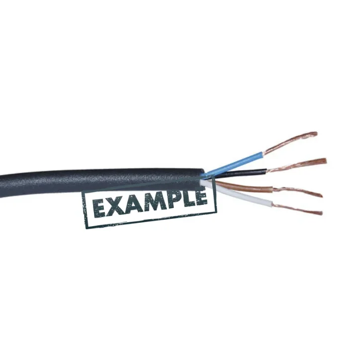 Sensor cable White 2 core AWG 22