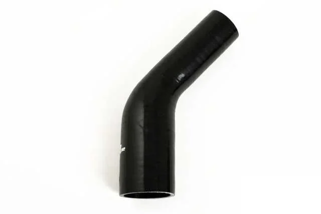 Silicone hose Black 45 Degree 2,75 – 3” (70 – 76mm)