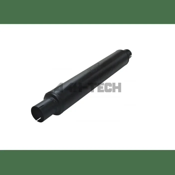 Simons muffler 200mm round 5” steel (universal)