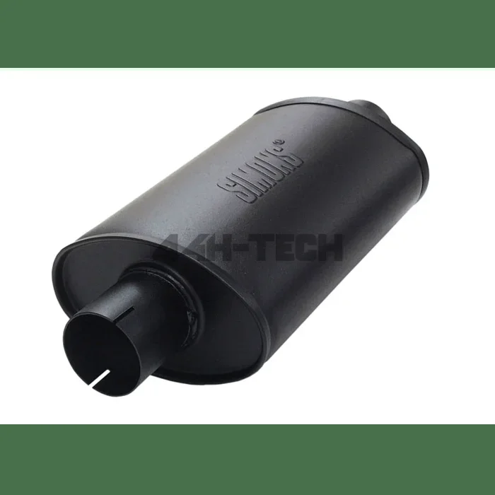 Simons Muffler Heavy oval 2.5” steel (universal)