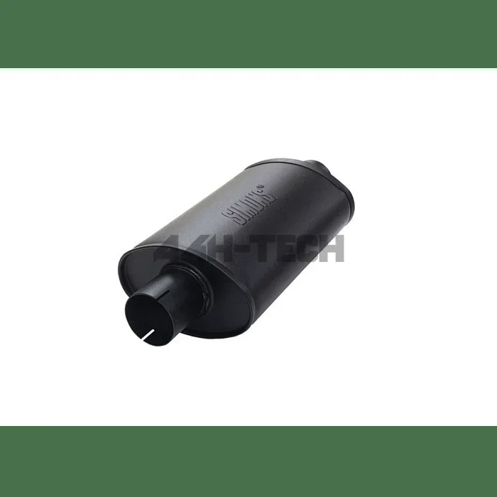 Simons Muffler Super oval 2.5” steel (universal)