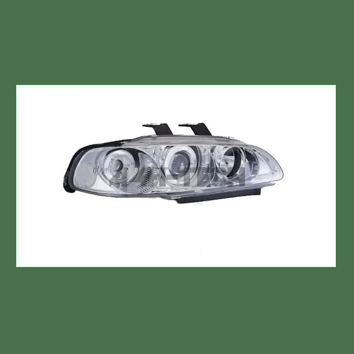 Sonar Angel Eyes headlights E-mark Chrome (Honda Civic 92-95 2/3drs)