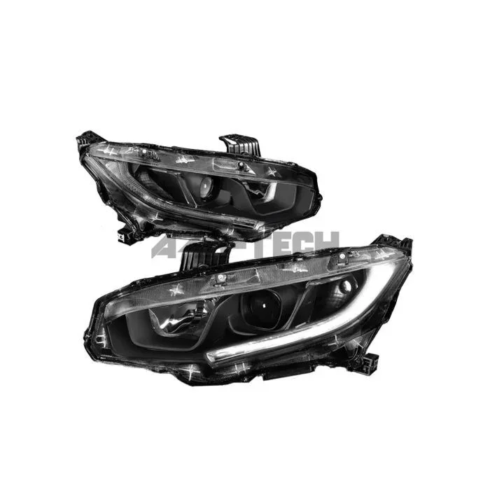 Sonar headlights Black Housing (Honda Civic 17-21 FC/FK 4/5drs)